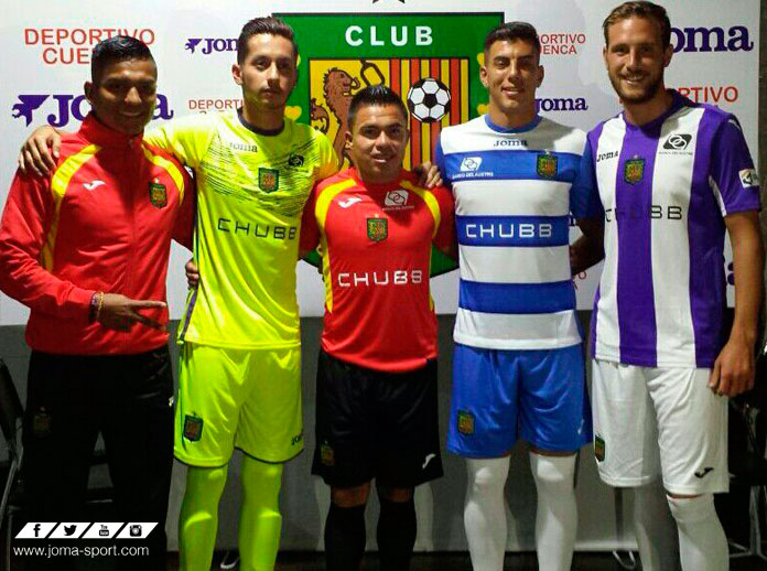 Camisetas Joma de Deportivo Cuenca 2020 - Todo Sobre Camisetas