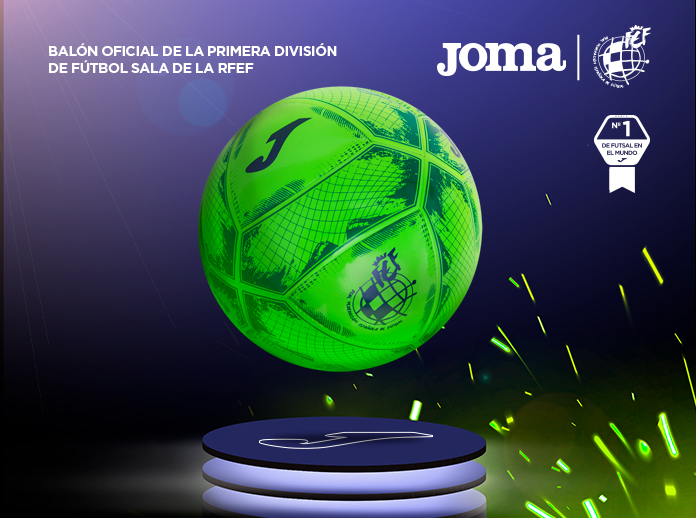 hada Antecedente Misión Joma presenta el Balón Oficial de la Primera División de Fútbol Sala de la  RFEF - Joma World