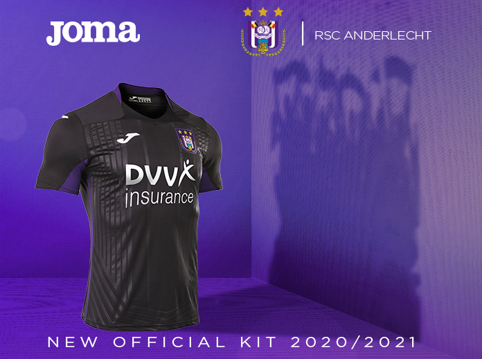 Joma presents the new official jersey collection of the RSC Anderlecht