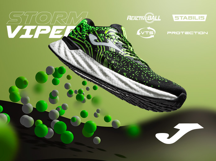 Joma zapatilla Storm para incrementar la estabilidad y comodidad - Joma World