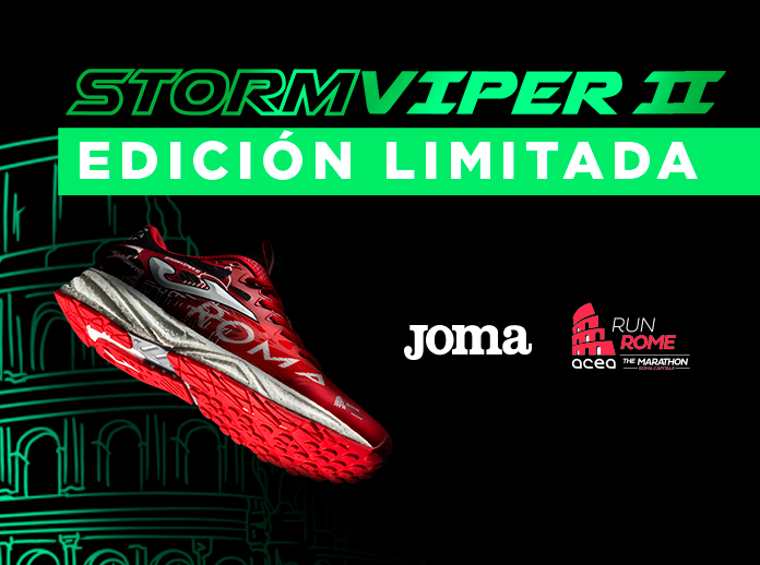 Joma presenta las zapatillas diseñadas para Acea Run Rome The Marathon - Joma World