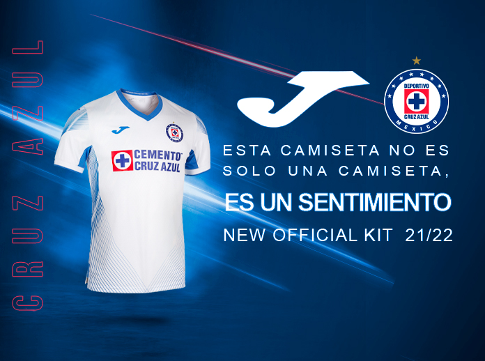 Sudadera para futbol Joma Cruz Azul de hombre