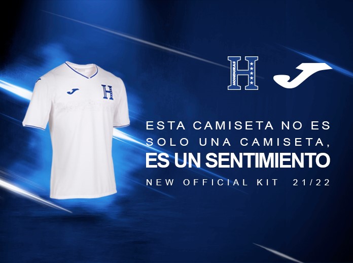 Joma presenta la camiseta oficial la Selección de Fútbol de Honduras - Joma World