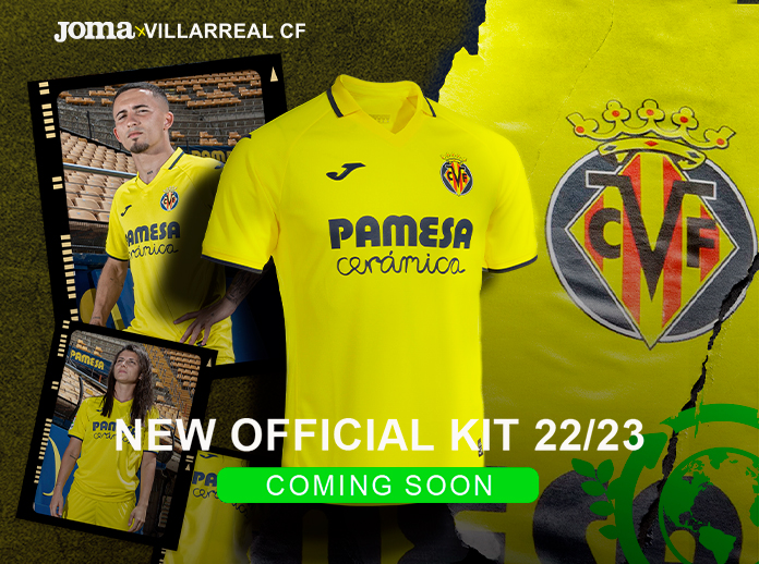 zebra Aanvankelijk geleider Joma and the Villarreal FC present the official jersey for the next season  - Joma World