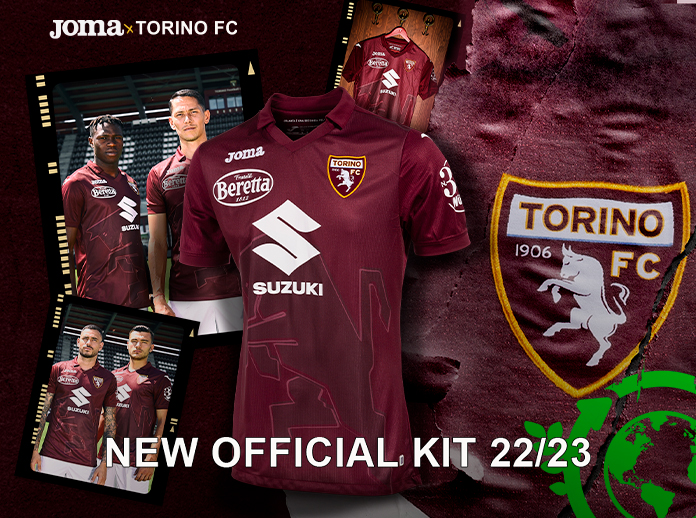 This is the Torino 22/23 jersey made by Joma - Joma World