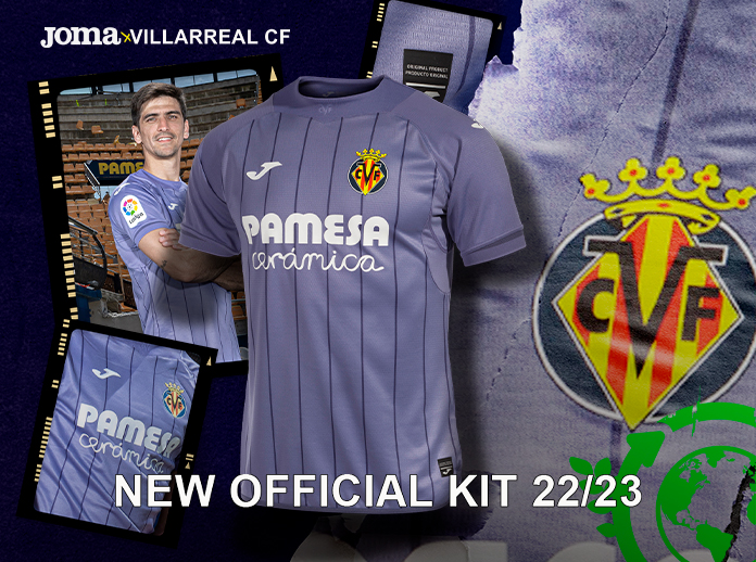 Así será la camiseta de Villarreal CF 22/23 por Joma