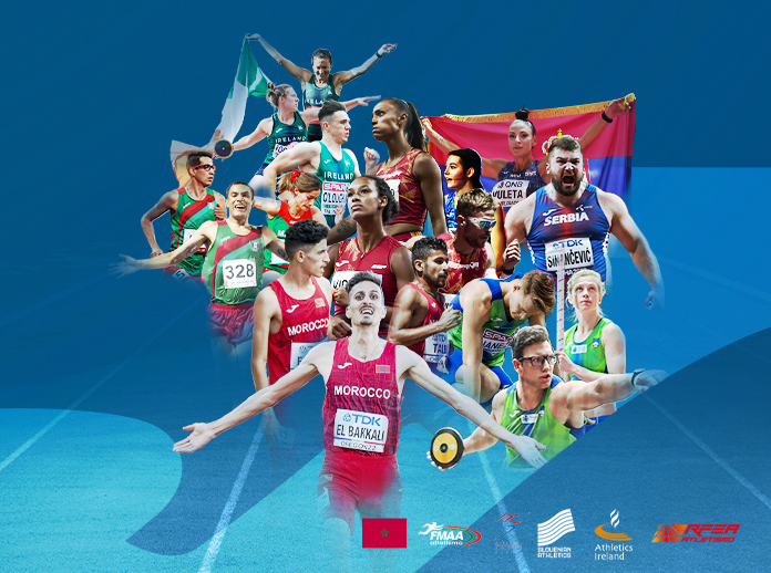 Participantes Joma en el Mundial de Atletismo 2022