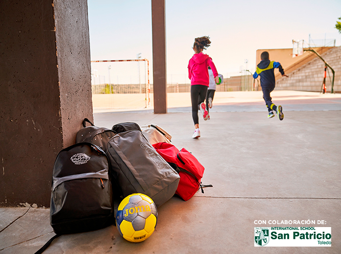 Mochila escolar personalizada Pelota baloncesto