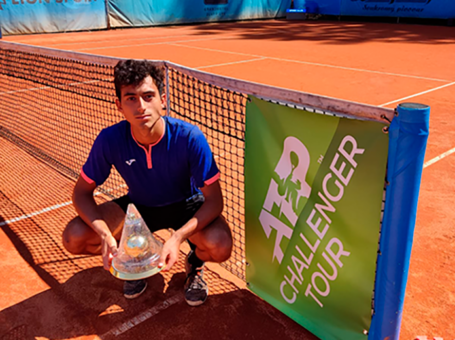 El tenista Nicolás Álvarez Varona finalista del ATP Challenger en República Checa.