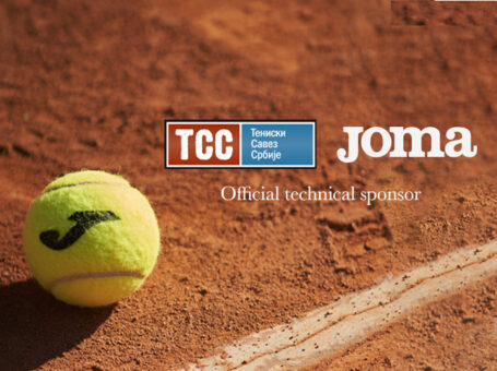 Creatividad con el patrocinio de Joma a la Federación de Tenis de Serbia
