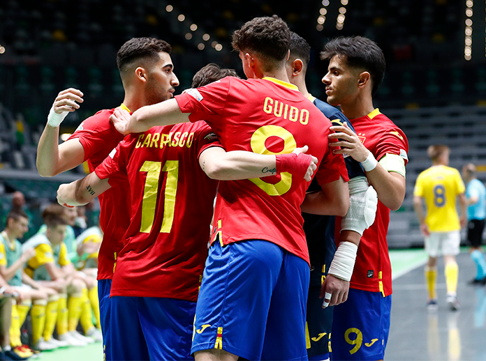España jugará la final del Europeo Sub 19 fútbol sala