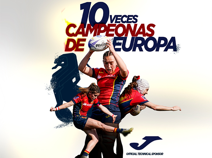 Las Leonas tras ser campeonas de Europa por décima vez.