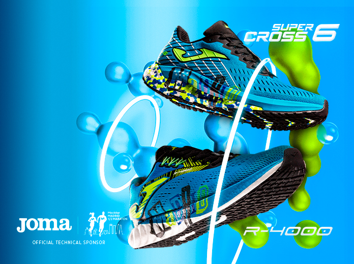 The new versions of the official trainer of the Movistar Madrid 1/2 Marathon 2023 - Joma