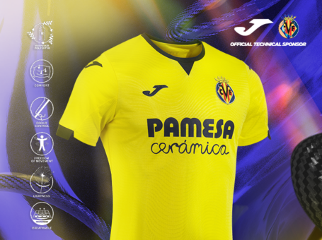Camiseta de la primera equipación del Villarreal para la temporada 2023-2024.