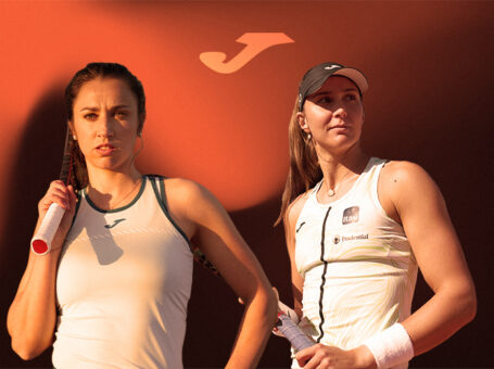 Sara Sorribes y Beatriz Haddad tras el partido de Roland Garros.