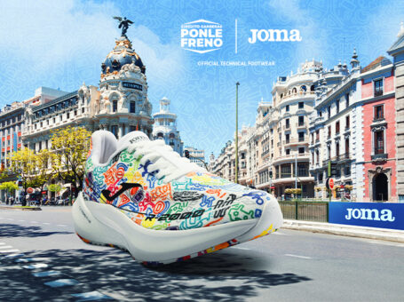 Zapatilla Joma R.2000 con versión personalizada para la carrera Ponle Freno.