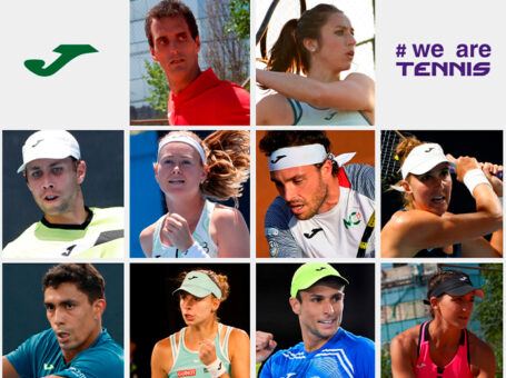 Tenistas Joma presentes en el torneo de Wimbledon 2023.