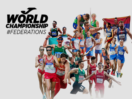Federaciones Joma en el Campeonato del Mundo de atletismo 2023.
