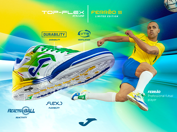 Joma launches the new special edition of the personalized Top Flex