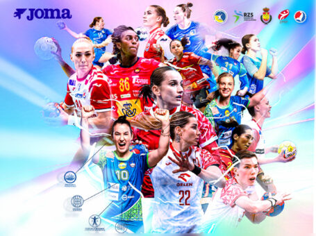 Jugadoras de Joma en el Mundial de Balonmano Femenino 2023.