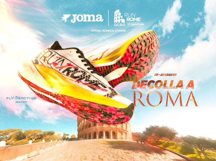 Zapatillas oficiales de la Acea Run Rome The Marathon 2023