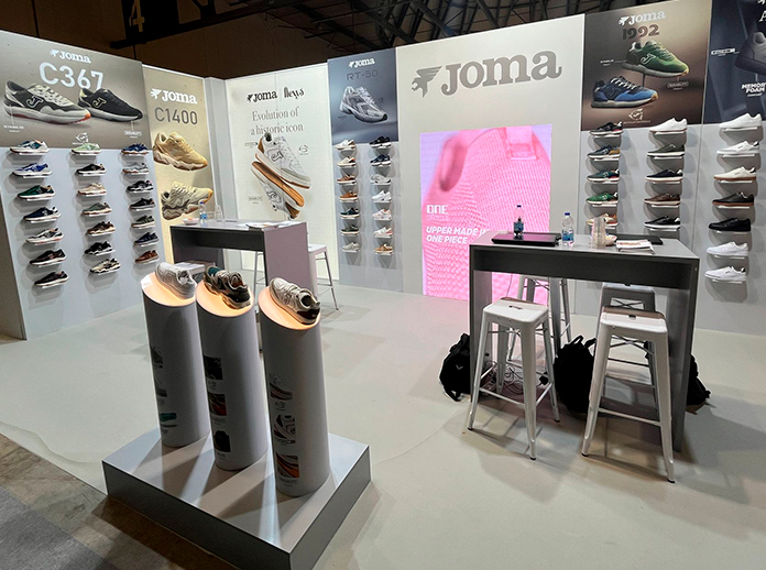 Stand de Joma en MICAM 2024.