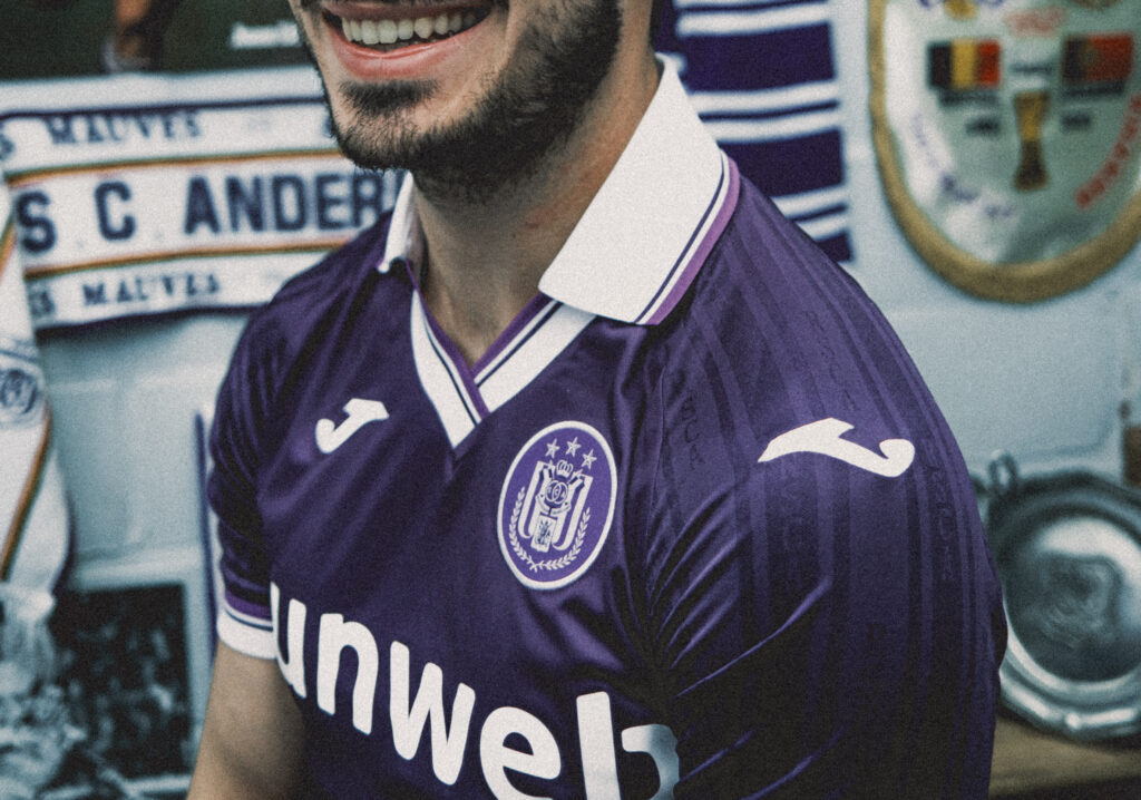Joma and RSC Anderlecht unveil the new 25/26 kits celebrating the club ...