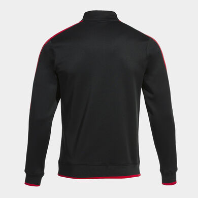 Sudadera hombre Olimpiada negro rojo