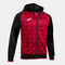 Chaqueta con capucha hombre Supernova III negro rojo