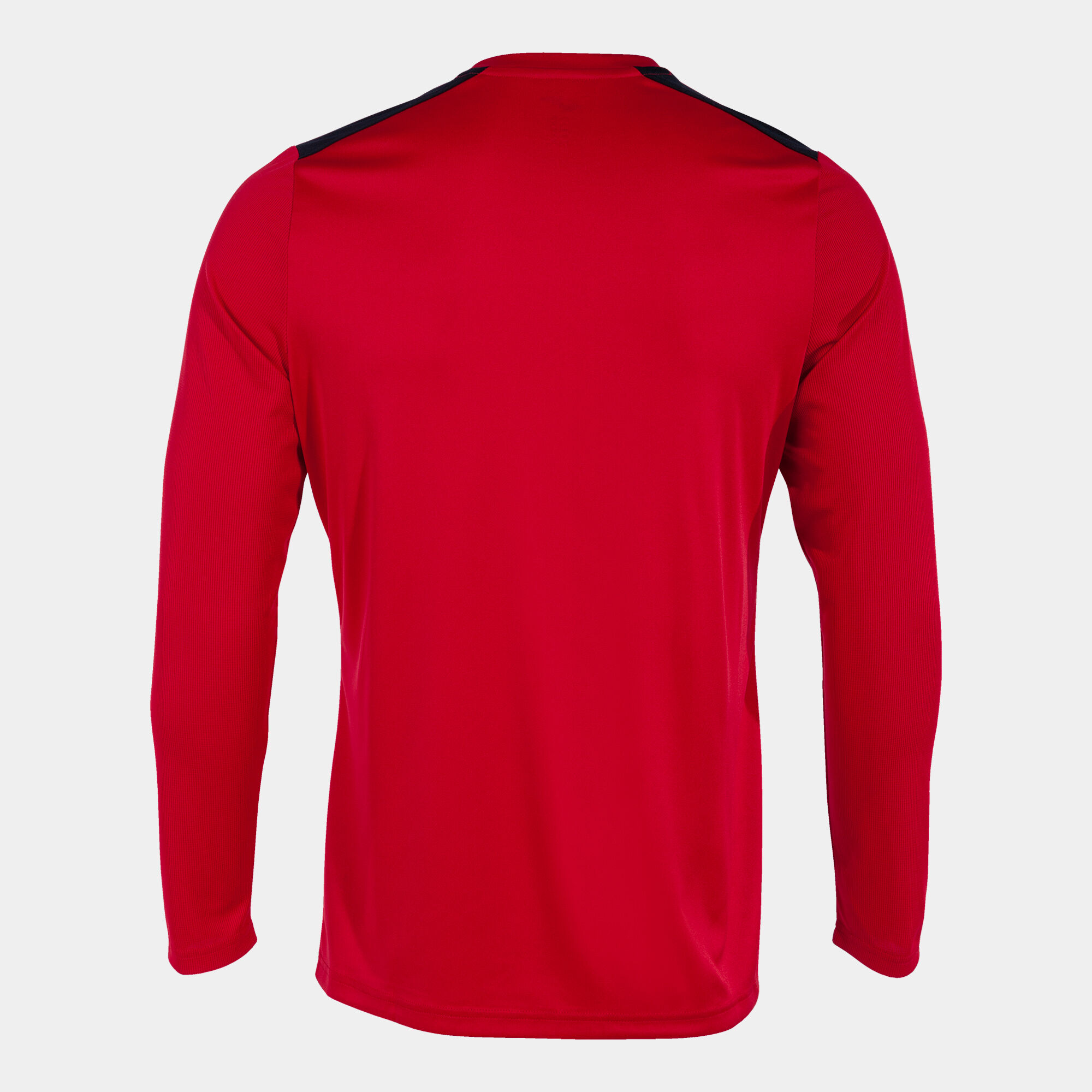 Red long outlet sleeve football shirt