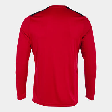 Maglia a manica lunga uomo Championship VII rosso nero