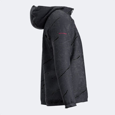 Rainjacket man R-Night dark gray black