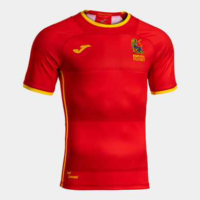 T-shirt manga curta r&eacute;plica Federa&ccedil;&atilde;o Espanhola De Rugby