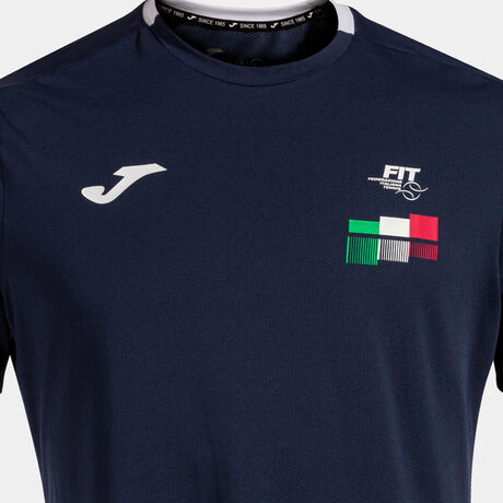 CAMISETA MANGA CORTA FED. ITALIA TENIS