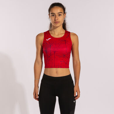Top mujer Elite IX rojo