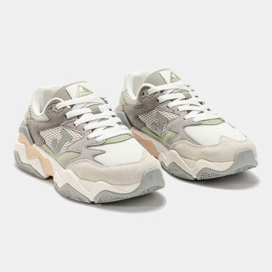 Zapatillas casual C1400 Lady 25 mujer beige verde
