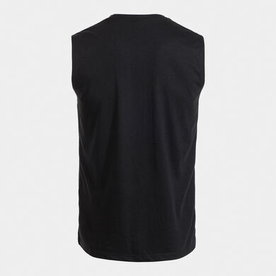 T-shirt senza maniche uomo Challenge nero