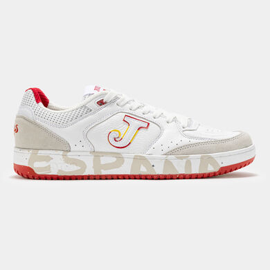 Zapatillas casual Flexys 24 Comité Olímpico Español unisex blanco rojo