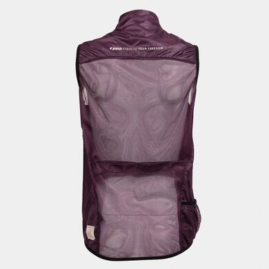 Chaleco unisex Crono burdeos