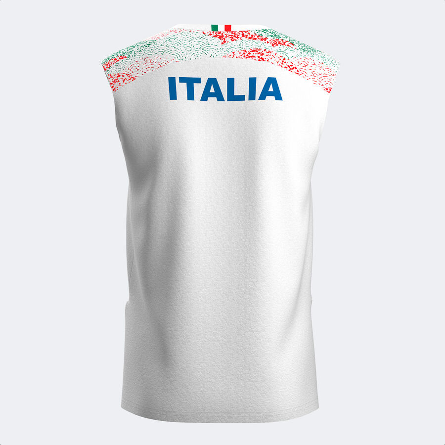 CAMISETA SIN MANGAS COMP. OFI. FED. ITALIA TENIS Y PADEL