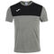 Maglia a manica corta uomo Winner grigio melange nero