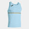 Sleeveless t-shirt man Record III sky blue