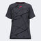 Maglia a manica corta unisex R-Night antracite nero