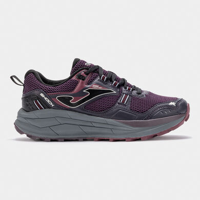 Zapatillas trail Shock Lady 25 mujer granate