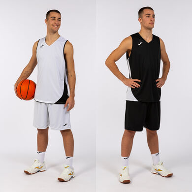 Set unisex Kansas negru alb