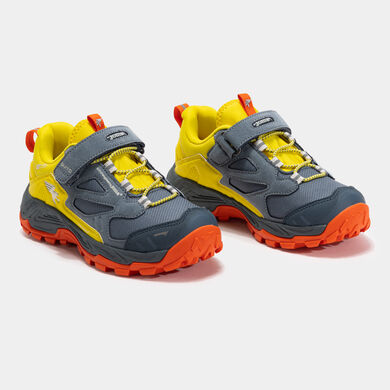 Botas outdoor Quito Jr 25 junior marino amarillo