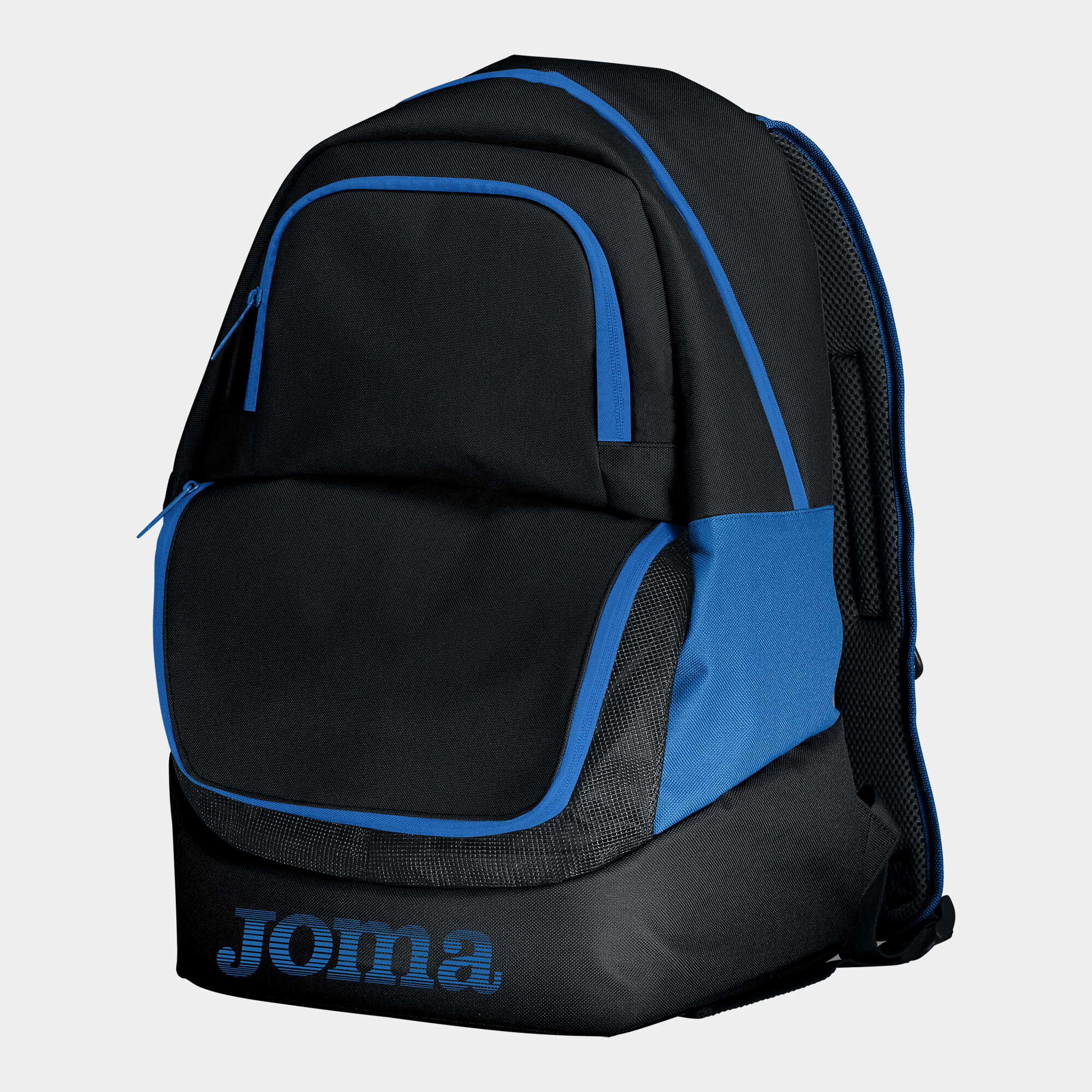 Backpack - shoe bag Diamond II black royal blue