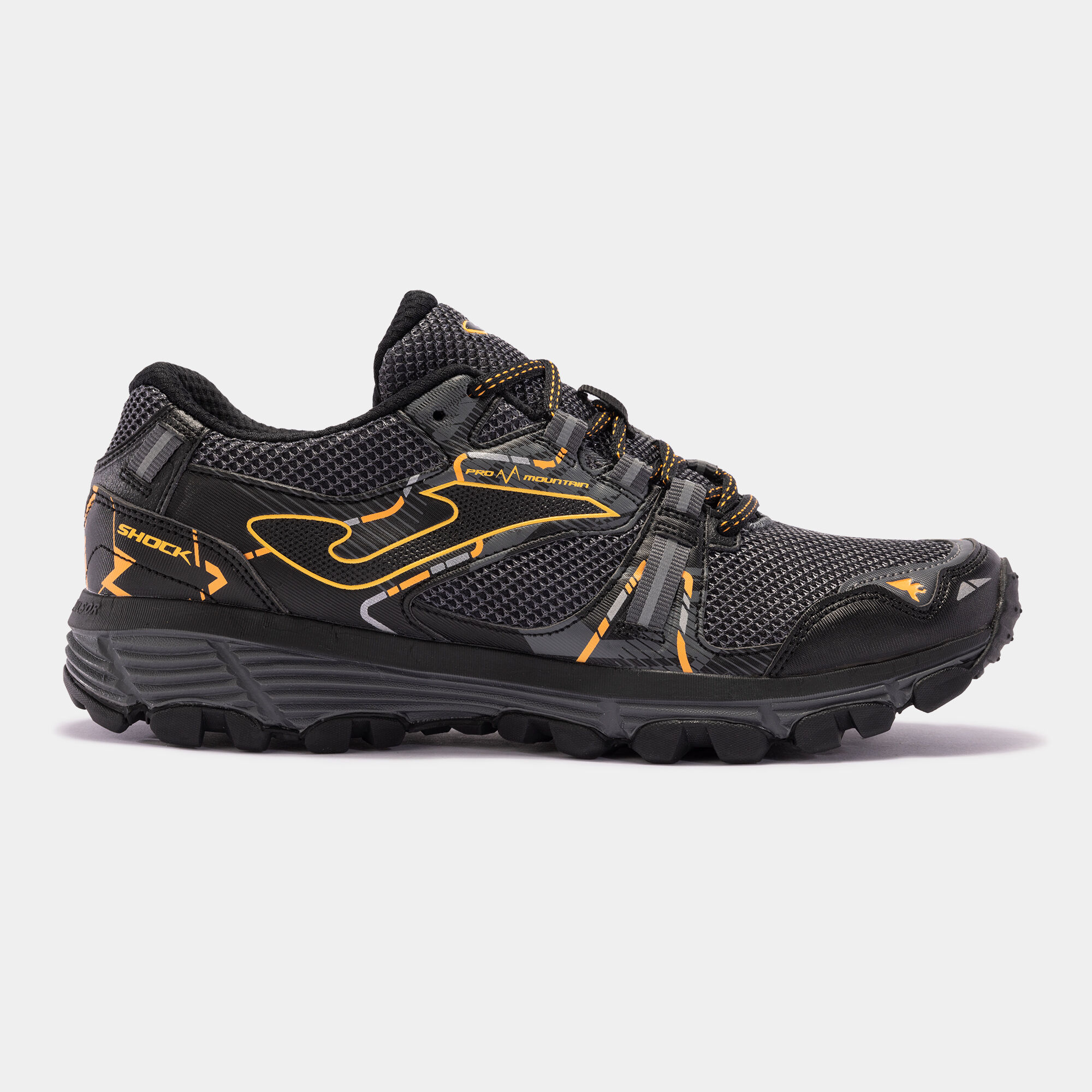 Trail-running shoes Shock Men 24 man dark gray