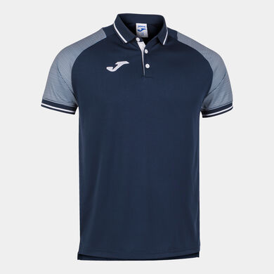 Polo manga corta hombre Essential II marino blanco