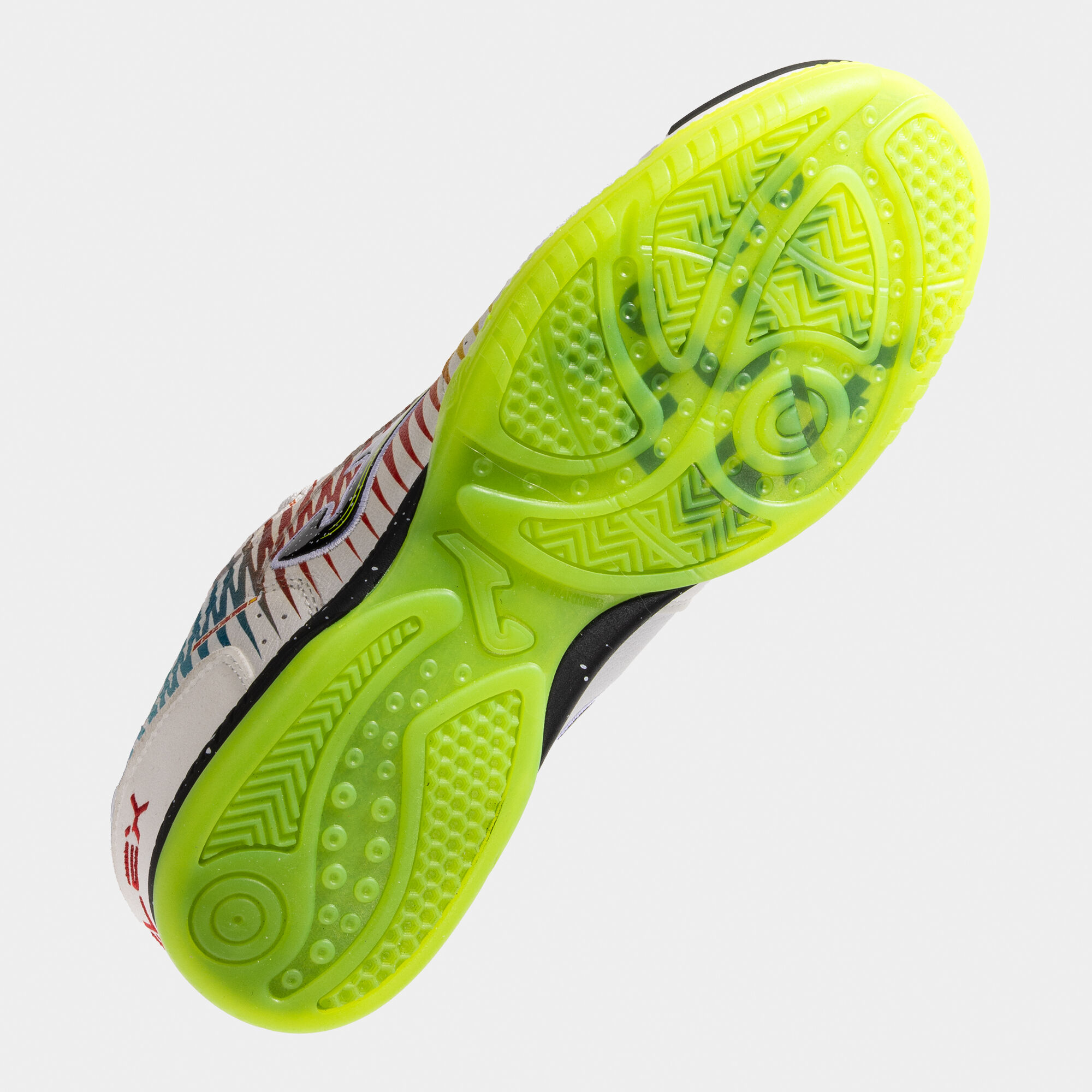 Futsal shoes Top Flex 25 indoor white yellow red | JOMA®